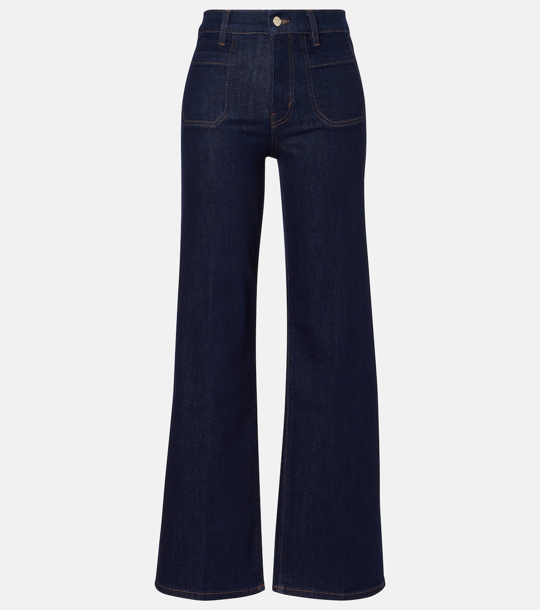 

Джинсы Le Slim Palazzo с широкими штанинами Frame, Rinse