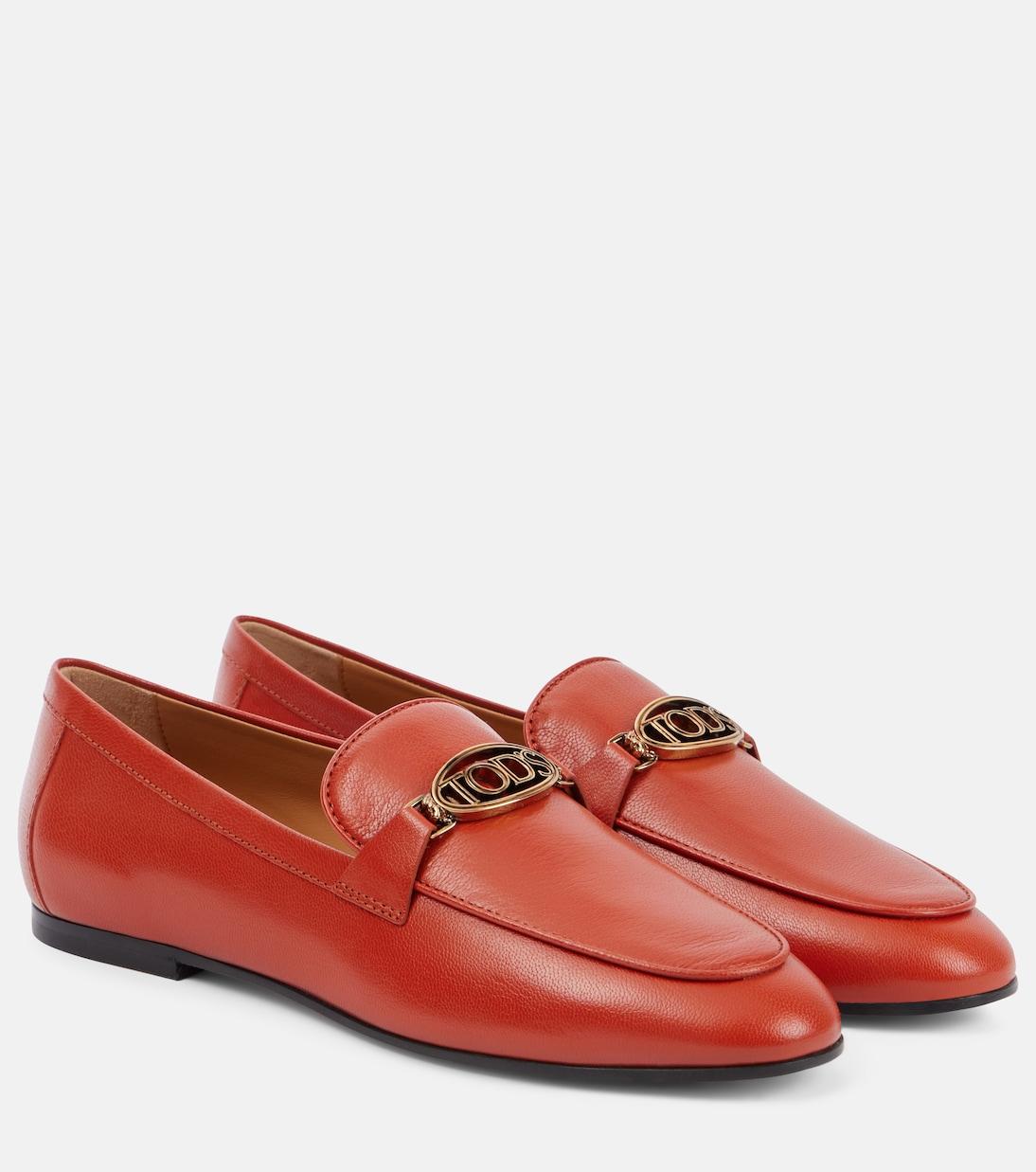 Кожаные мокасины Tod's, Terracotta