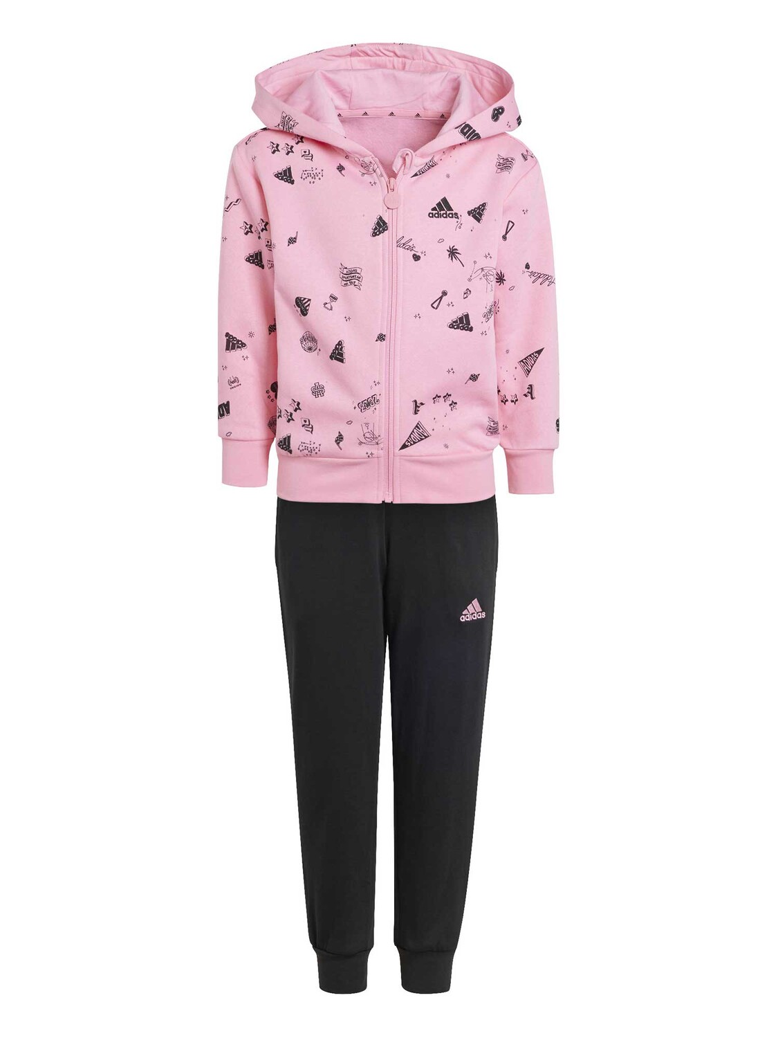 

Спортивный костюм Adidas Sportswear Brand Love Hooded Kids, розовый