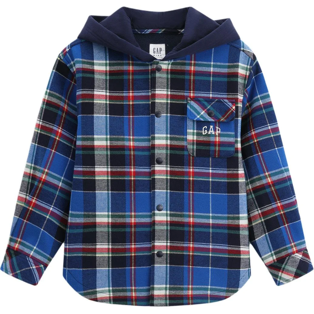 Детская худи GAP, Red Plaid — фото 4