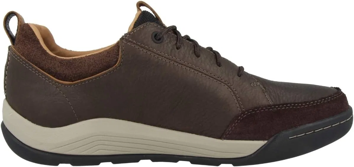Мужские дерби Clarks Ashcombebaygtx, Brown Dark Brown Lea — фото 3