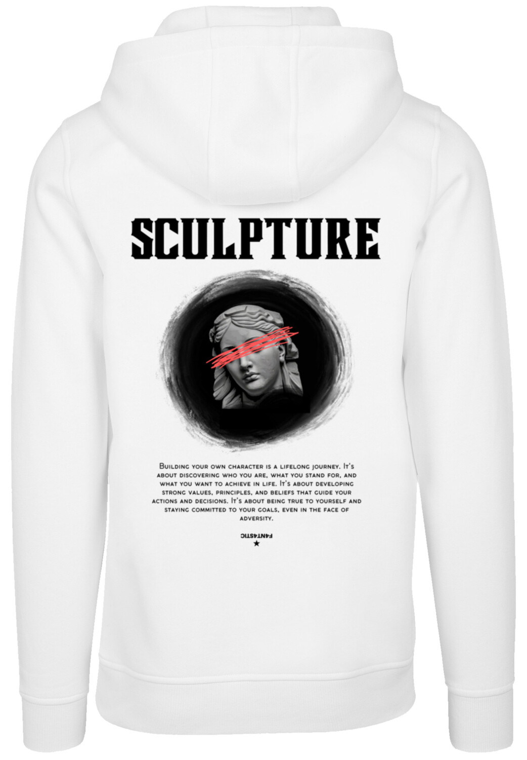 

Пуловер F4NT4STIC Hoodie SCULPTURE x F4NT4STIC, белый