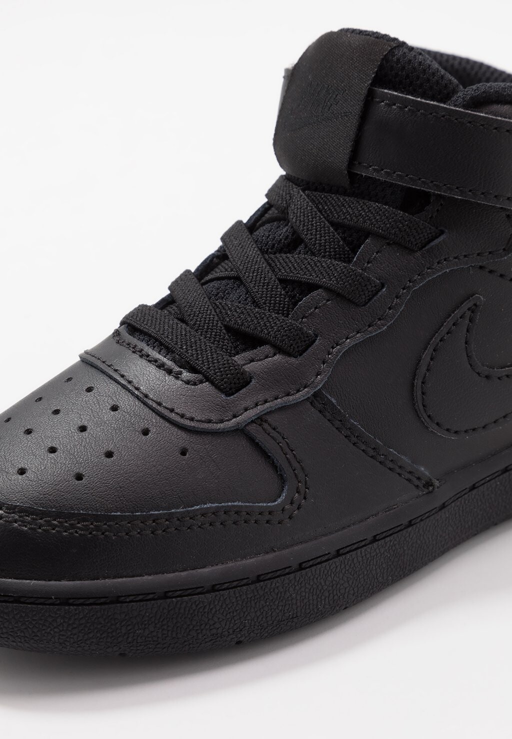 Высокие кеды Court Borough Mid Unisex Nike, черный — фото 3