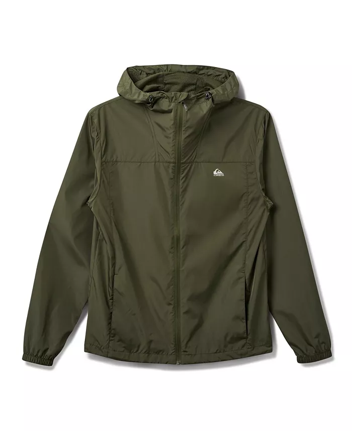 

Мужская ветровка Overcast с длинными рукавами Quiksilver, зеленый