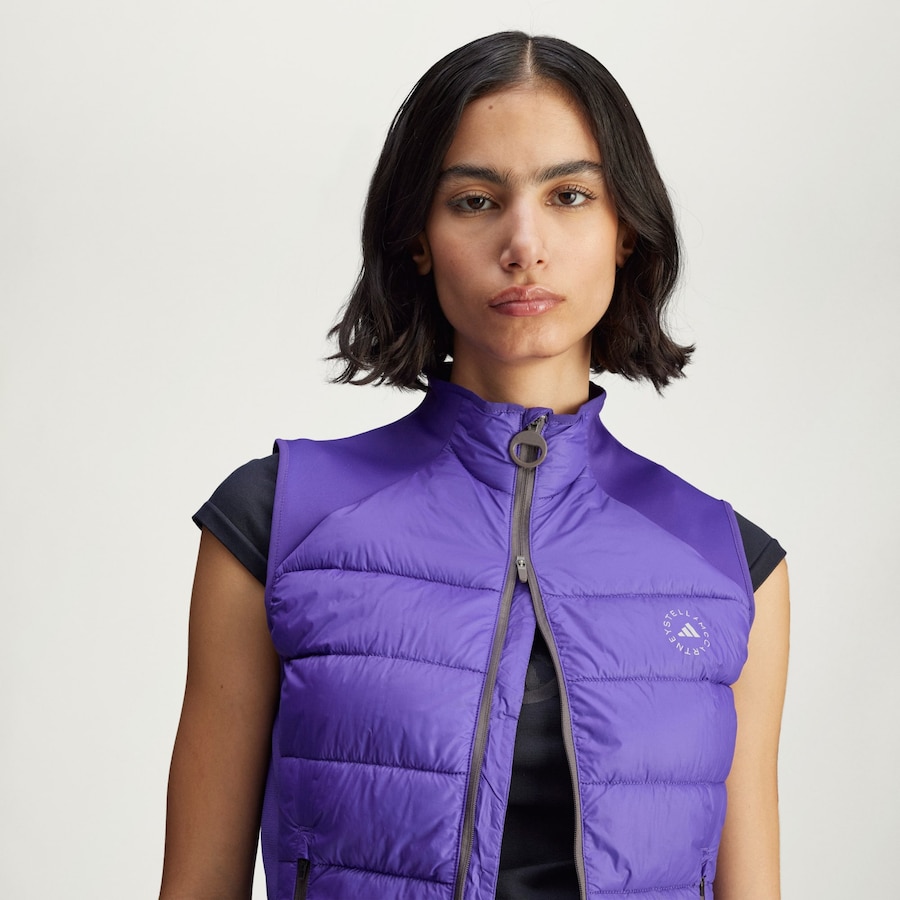 Спортивный жилет ADIDAS BY STELLA MCCARTNEY TrueNature, фиолетовый — фото 4