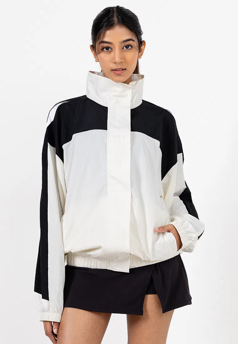 Куртка спортивная, водонепроницаемая, Calvin Klein Sport, белый/черный