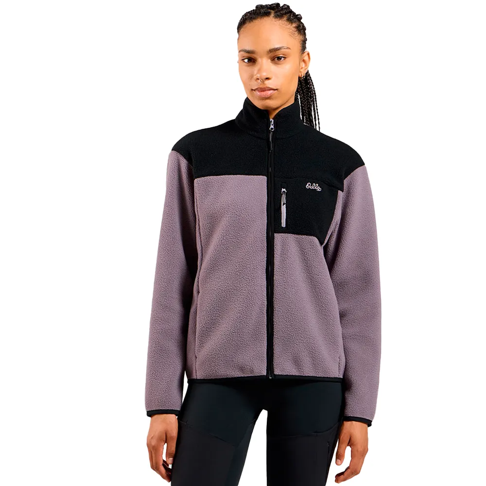 

Флис Odlo Essential High Pile half zip, серый