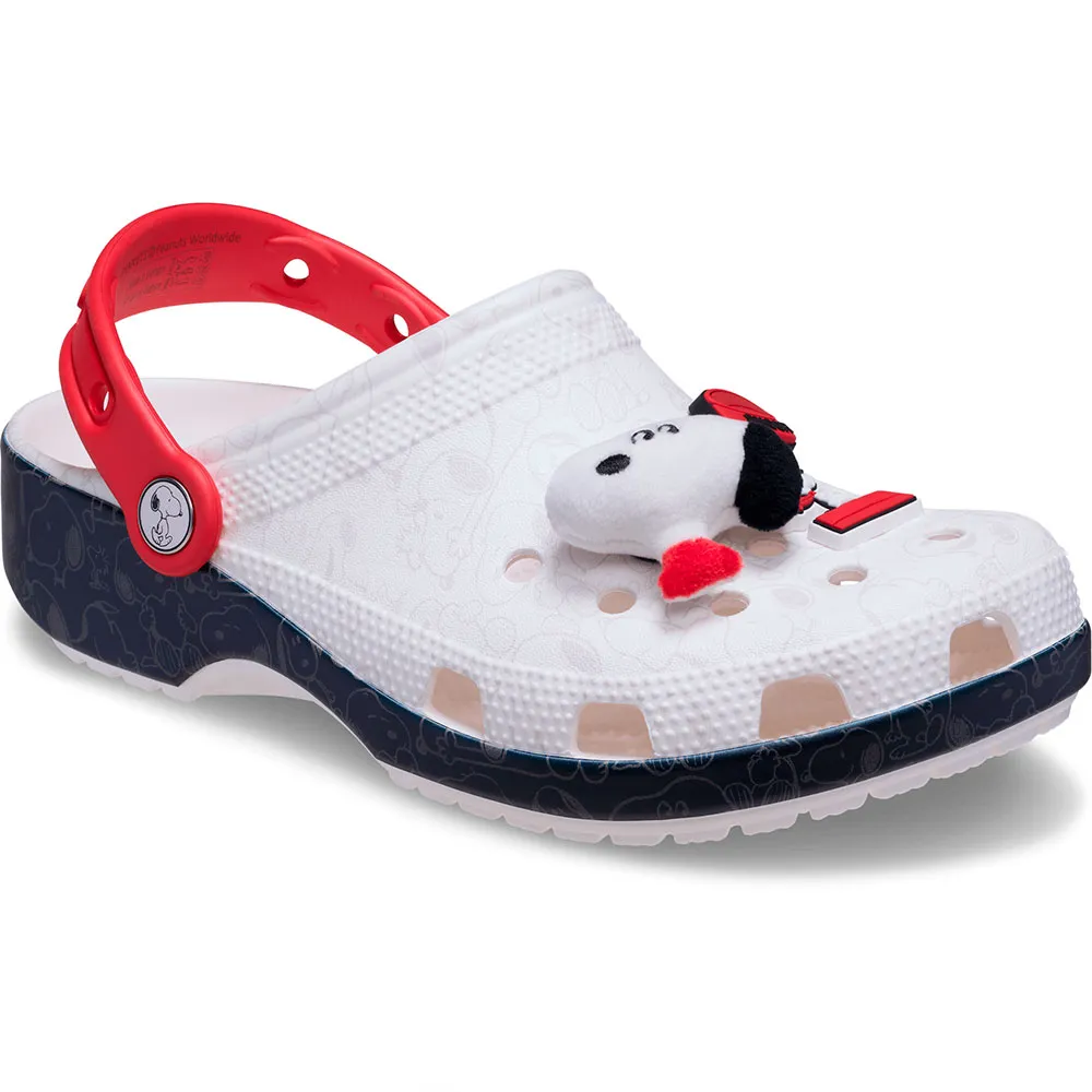 

Сабо Crocs Peanuts Classic Toddler, белый
