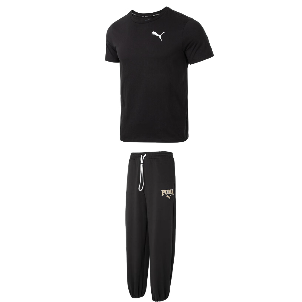 

PUMA Повседневный спортивный костюм мужской черный