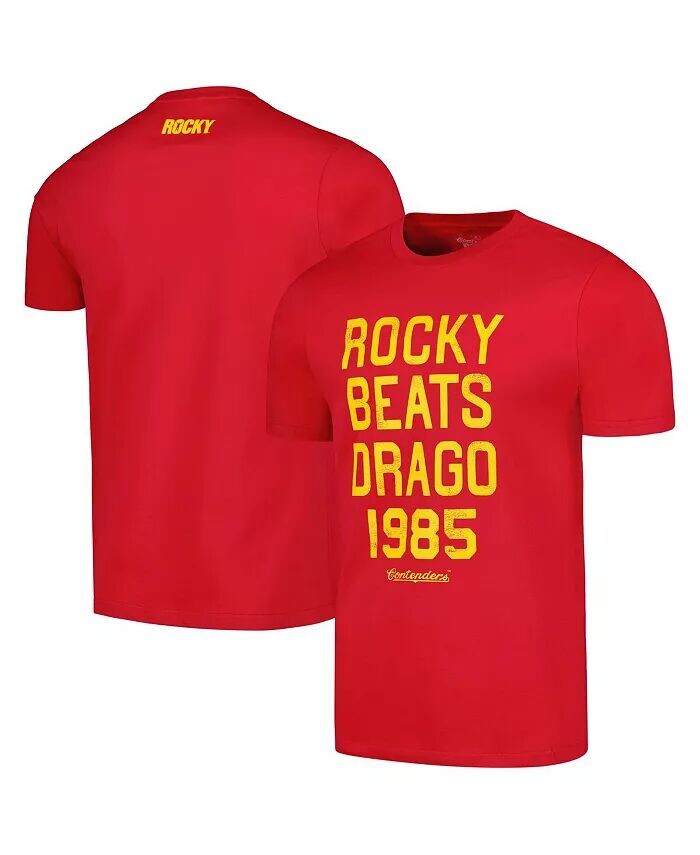 

Мужская красная футболка Rocky Rocky Beats Drago Contenders Clothing, красный