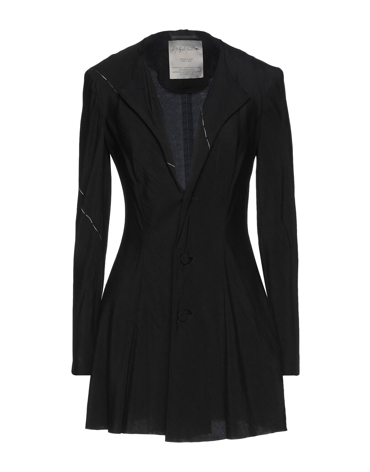 

Блейзер Yohji Yamamoto, черный
