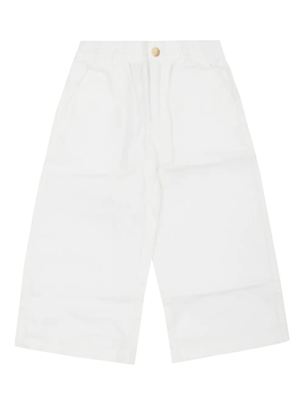 

POLO RALPH LAUREN KIDS льняные брюки, белый