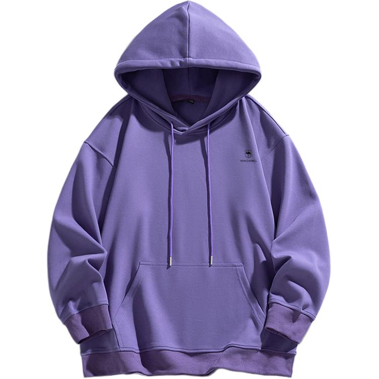 

Толстовка Unisex Hooded Moderate Regular VanCamel, taro фиолетовый
