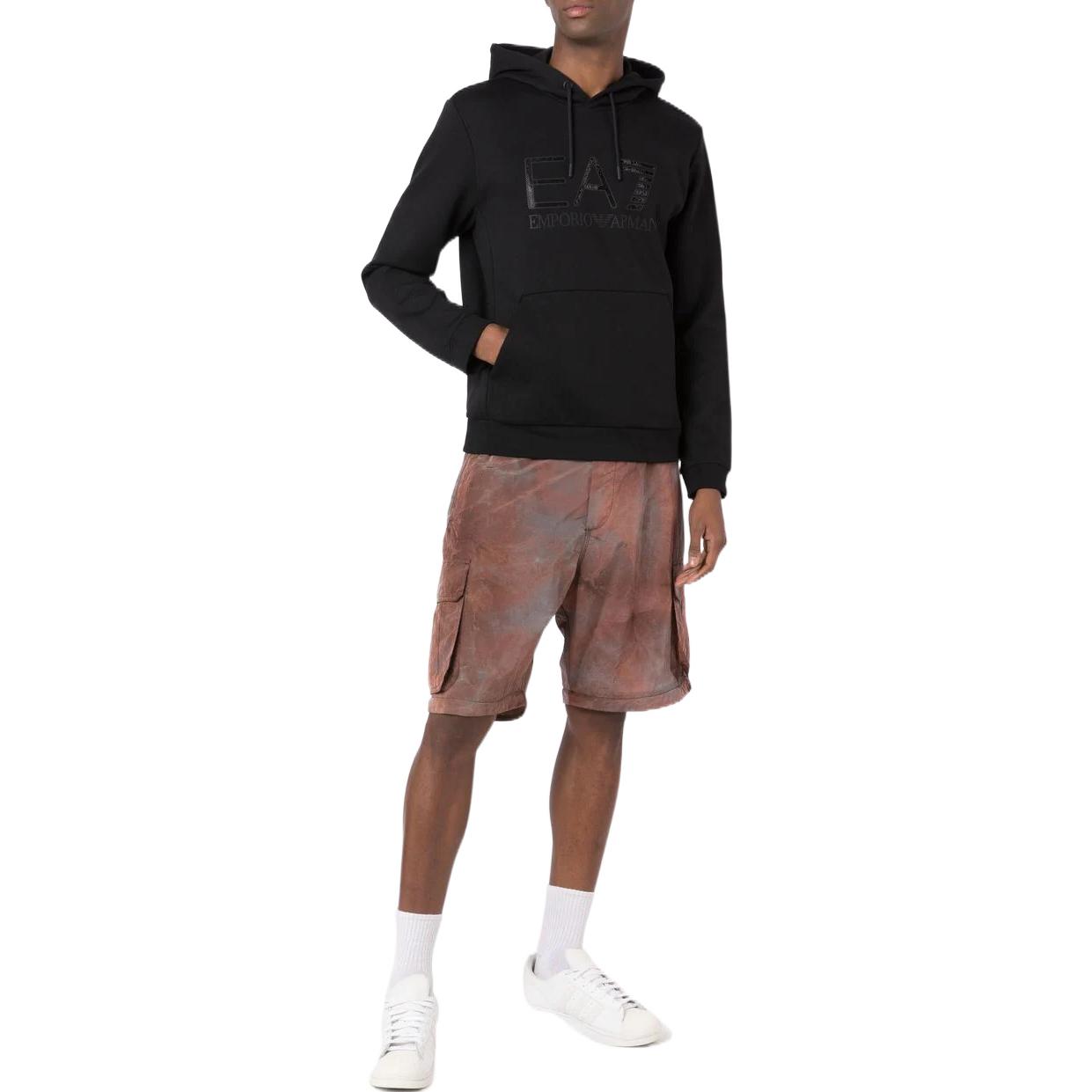 EMPORIO ARMANI Толстовка EA7 SS22 мужская black — фото 4