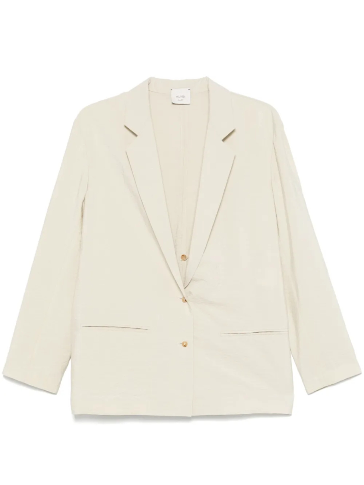 

Alysi пиджак с жатым эффектом, нейтральный