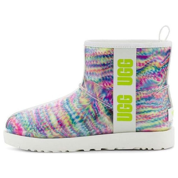 

Зимние ботинки классические прозрачные мини Ugg, белый
