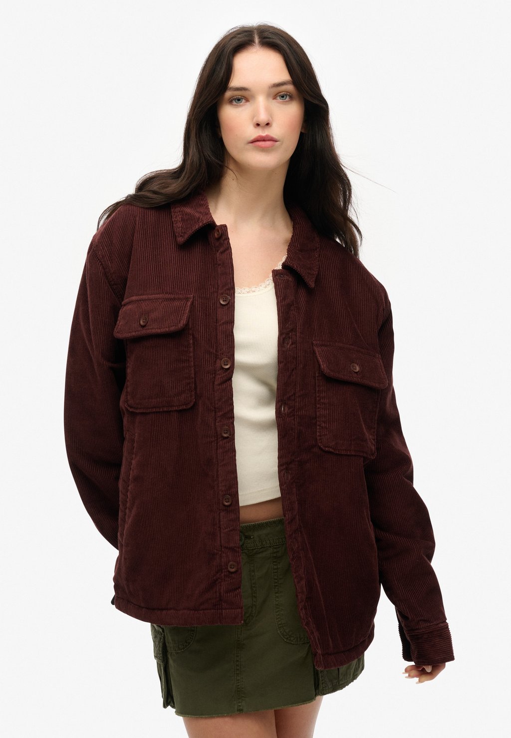 

Летняя куртка Superdry, коричневый