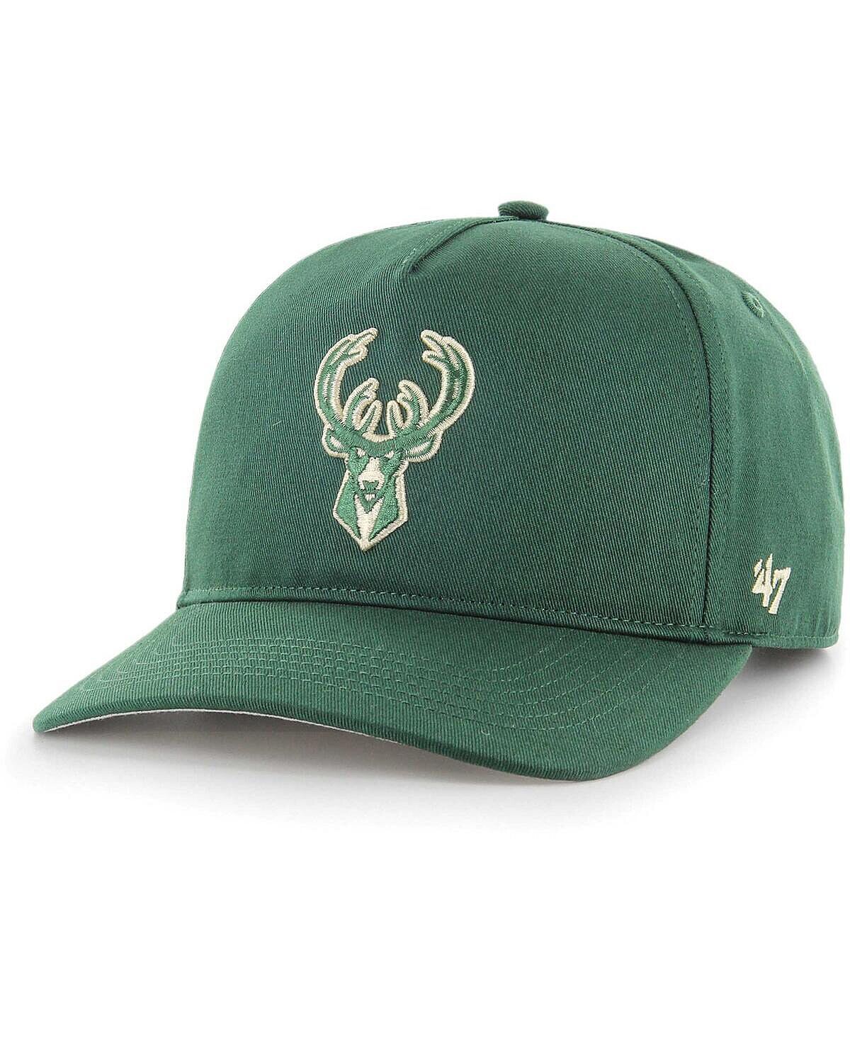 

Мужская кепка Hunter Green Milwaukee Bucks Hitch Snapback '47 Brand