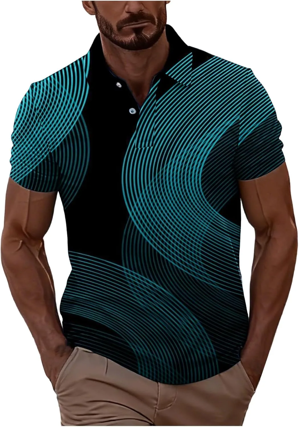 

Мужская поло летняя легкая влагоотводящая FOCLMP