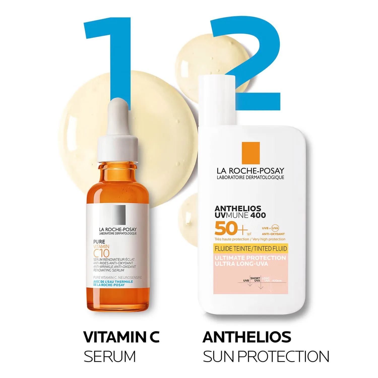 Anthelios UVMune 400 Невидимый тональный флюид SPF50+ 50 мл La Roche-Posay — фото 2