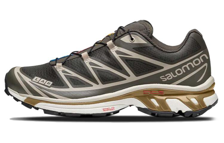 

Кроссовки Salomon XT-6, серый/золотой (размер RU 45)