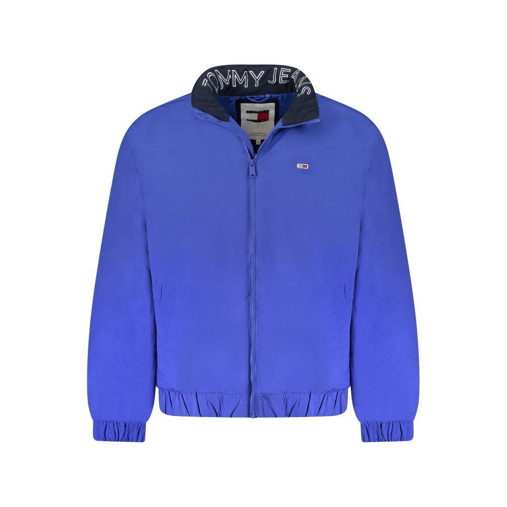 

Синяя мужская куртка из полиэстера Tommy Hilfiger
