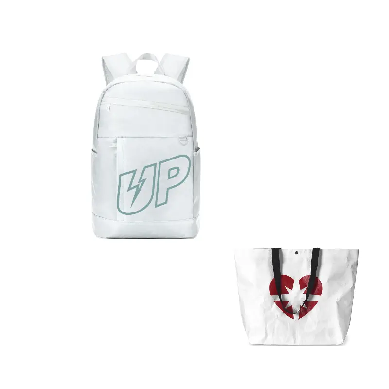 

TURN UP Полиэстеровый рюкзак Unisex красный