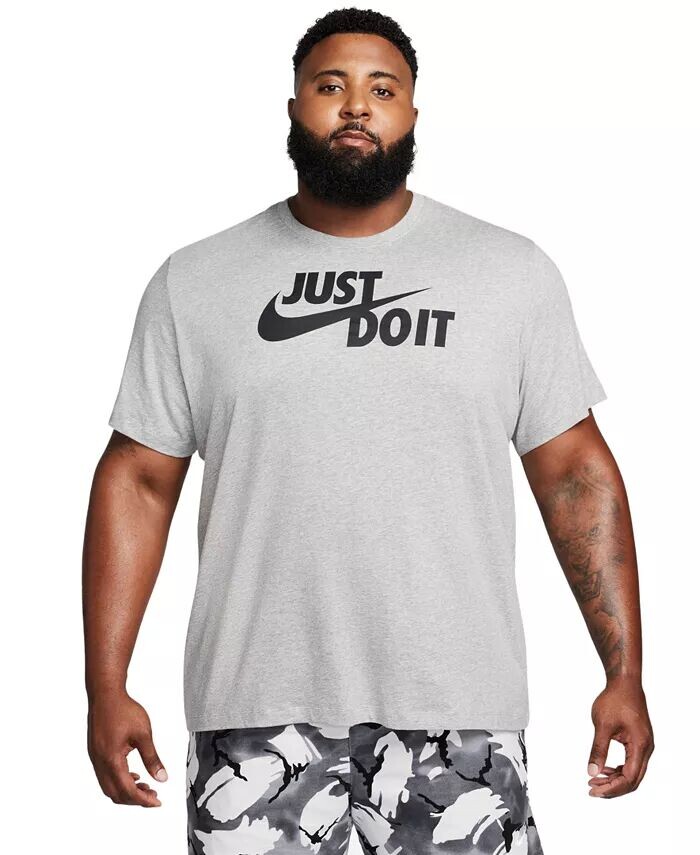 

Мужская спортивная одежда Футболка Just Do It Nike, серый