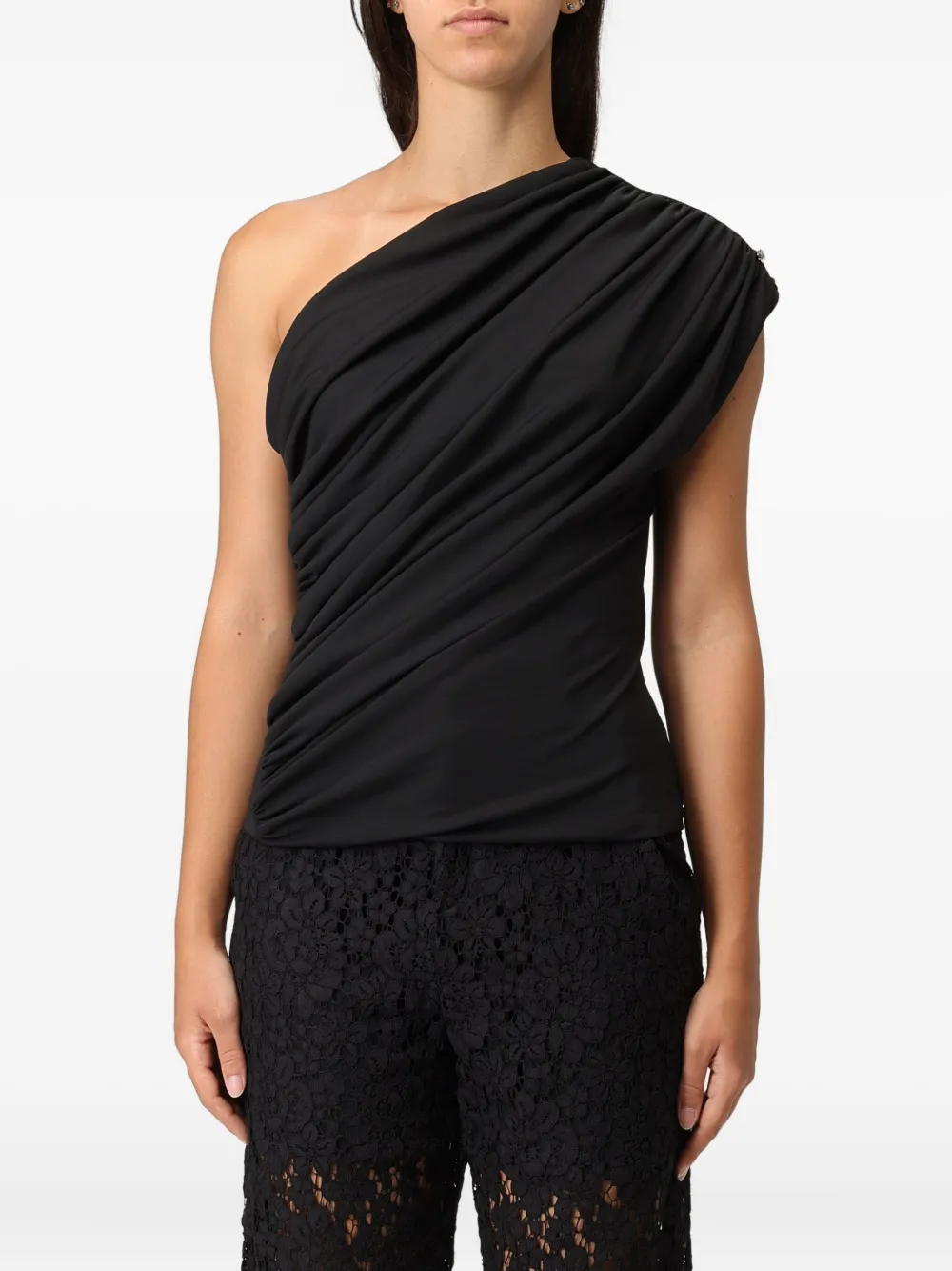 

Топ на одно плечо Liu Jo, черный