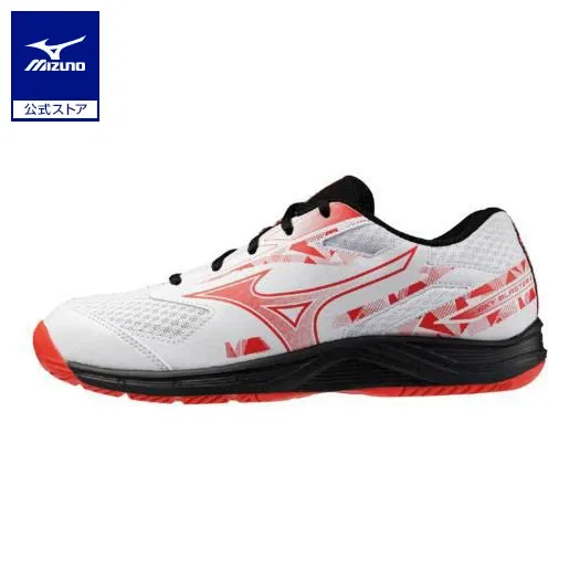 Бадминтонные кроссовки «Sky Blaster 4» от Mizuno, White X Red X Black