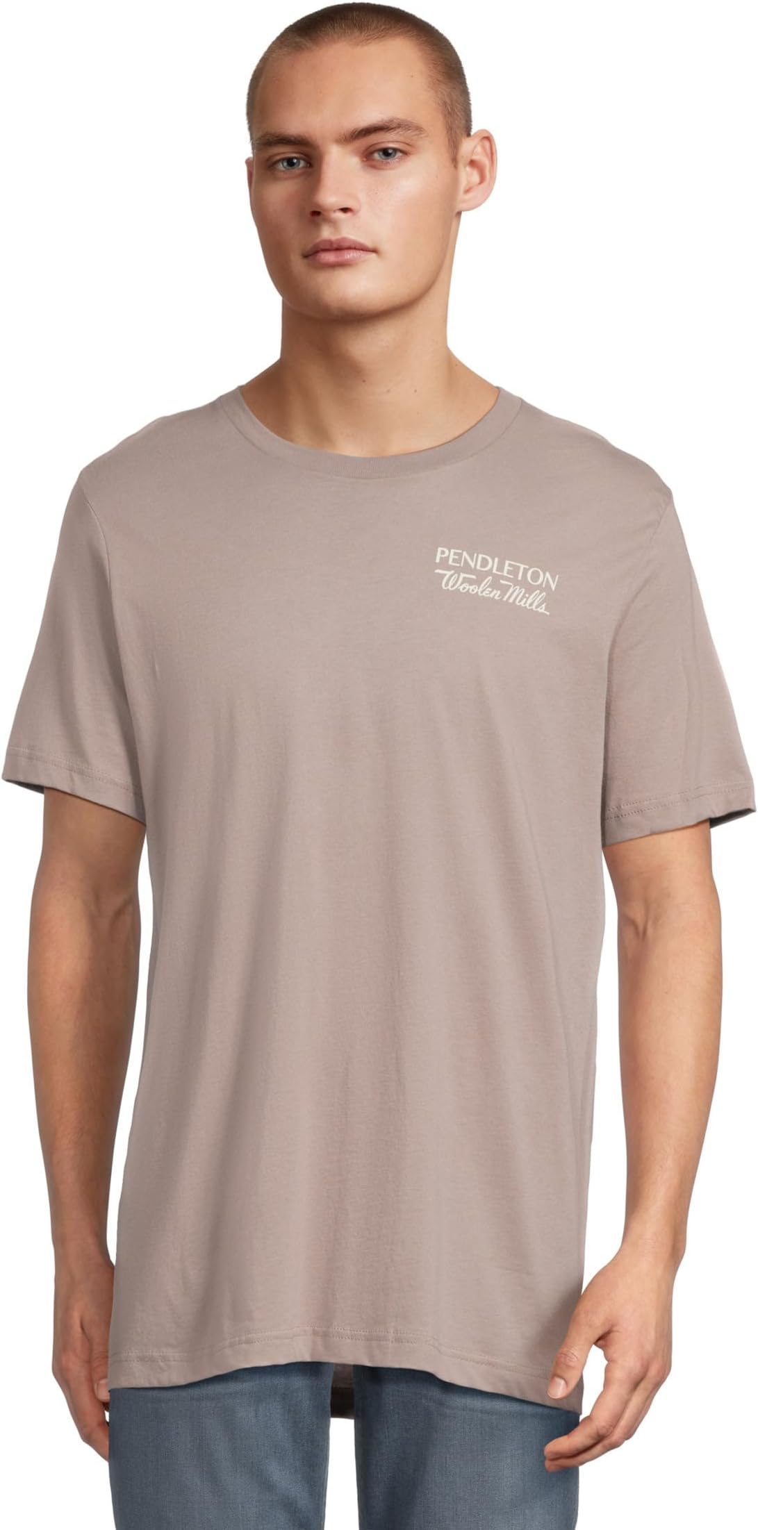 

Футболка Pendleton Cascadia Graphic Tee, цвет Pebble/Cream