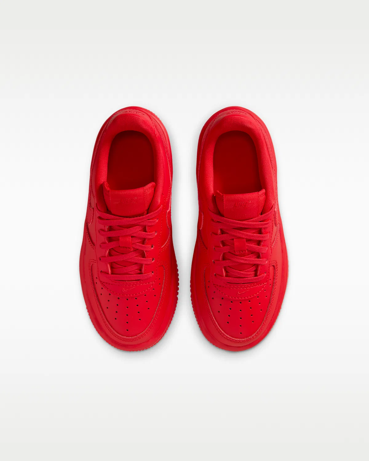 Кроссовки Nike Force 1 Low для малышей, University Red/Black/University Red — фото 4