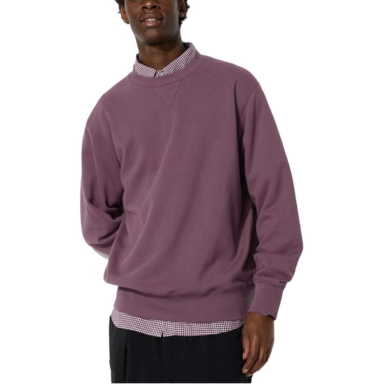

Свитшот унисекс фиолетовый Uniqlo, фиолетовый