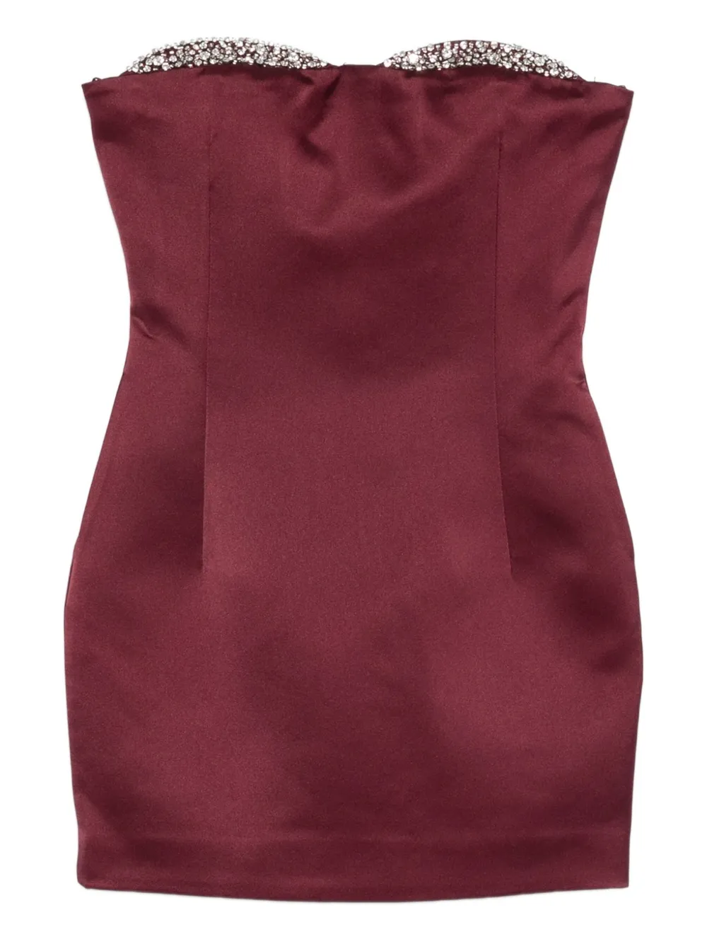 

Мини-платье без бретелек Noelia The New Arrivals Ilkyaz Ozel, красный