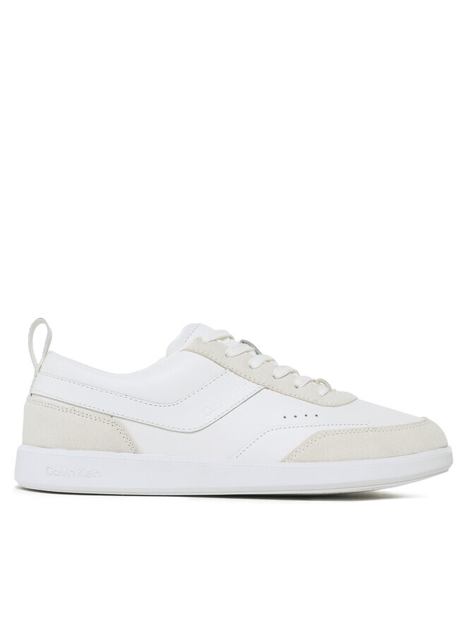 

Кроссовки Low Top Lace Up Lth Mix Calvin Klein, белый