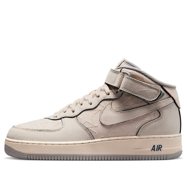 

Кроссовки air force 1 mid Nike, бежевый