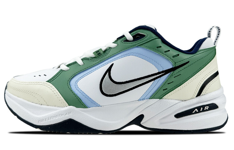 

Кроссовки Nike Air Monarch 4 Chunky Sneakers Unisex Low-Top White Beige/Green Blue