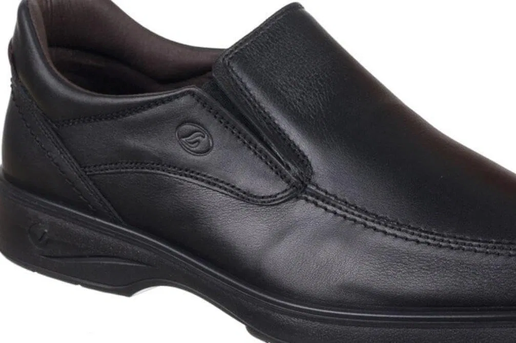 Туфли Luisetti 37700ST Komfortschuhe für Herren, Schwarz — фото 2