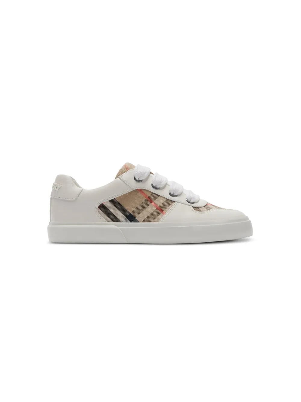 

Кеды в клетку BURBERRY KIDS, белый