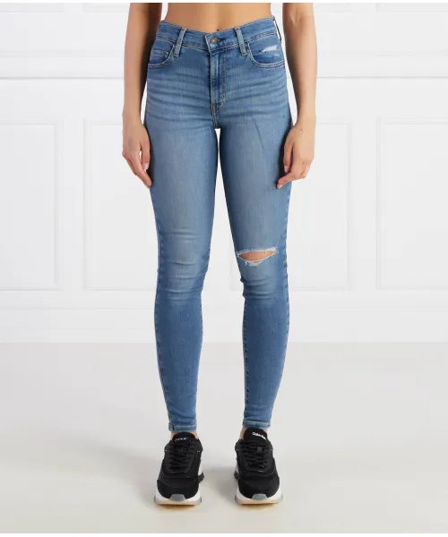 

720 hirise супер узкие джинсы Island Super skinny fit Levi'S, синий