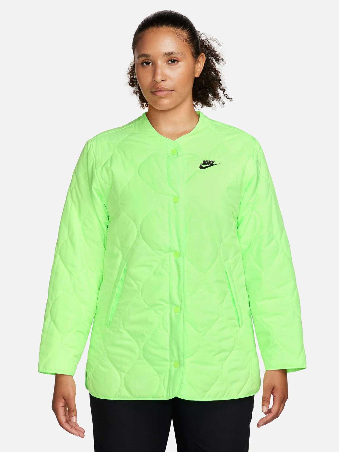 

Куртка Nike W NSW JACKET SU, зеленый