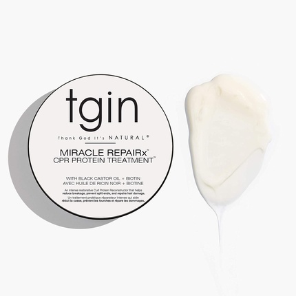 Кондиционер Tgin Miracle Repairx Curl Protein Reconstructor для натуральных волос - Сухие Thank God It's Natural — фото 3