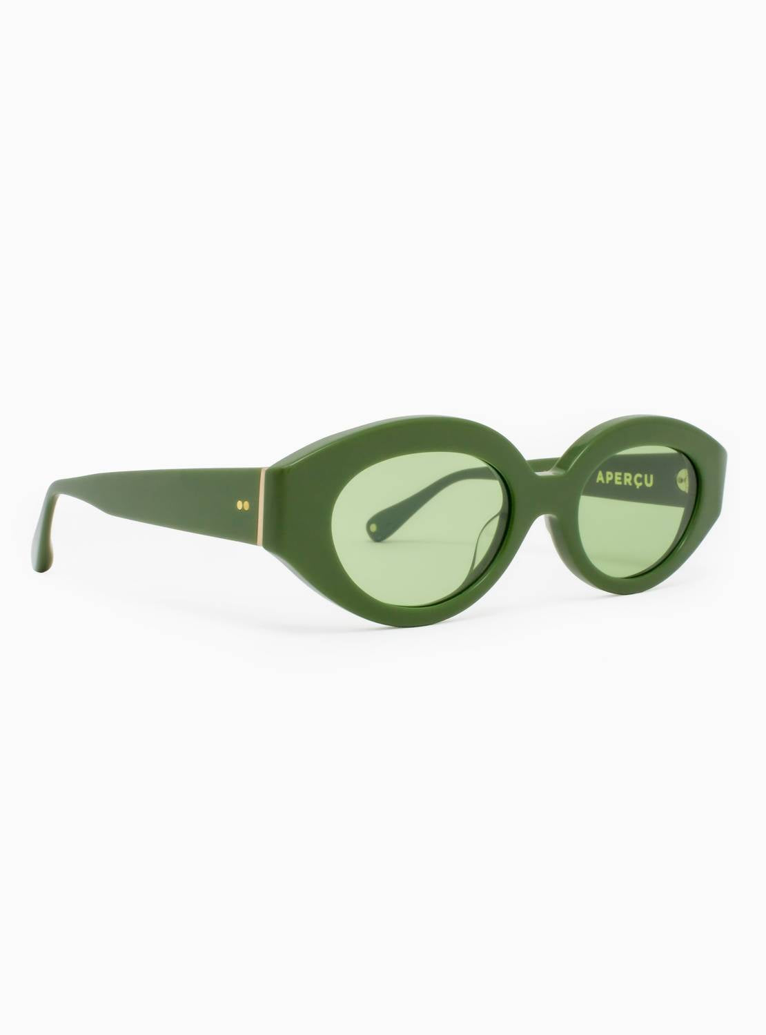 

Женские солнцезащитные очки Alyssa 02 в крокодиловом принте Aperçu Eyewear, Crocodile