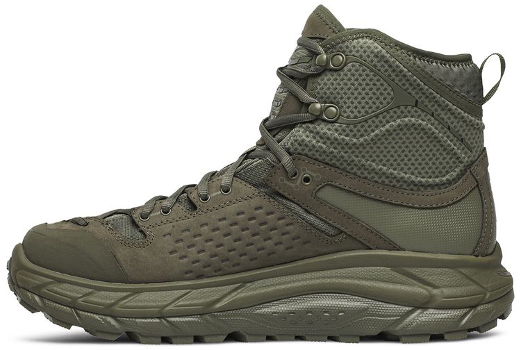 Кроссовки HOKA Tor Ultra High 2 Waterproof 'Burnt Olive', зеленый — фото 3