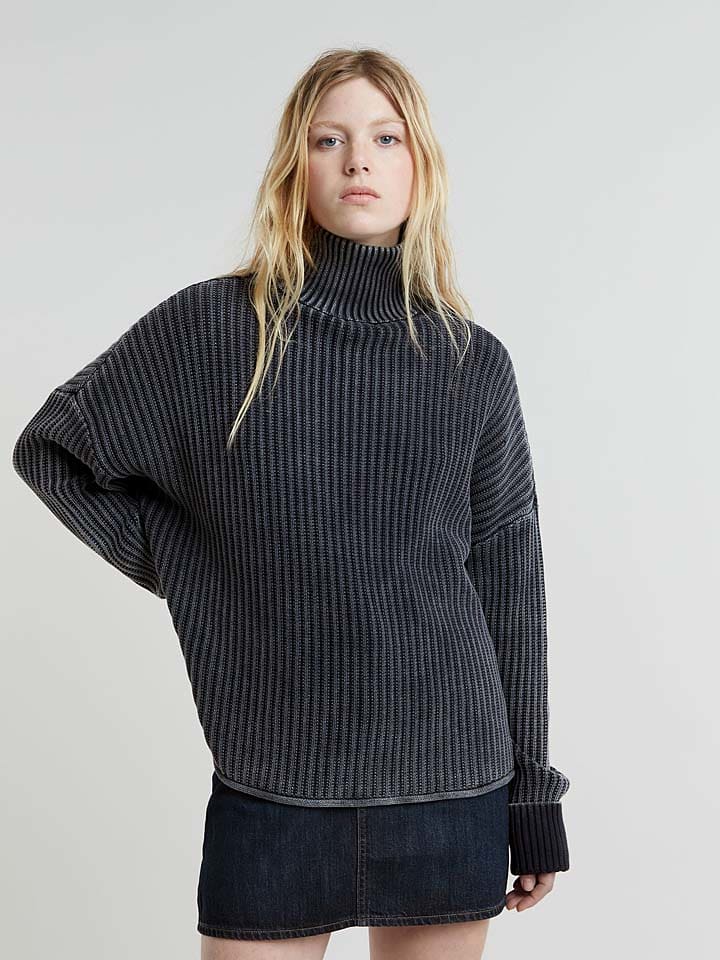 

Пуловер G-Star Rollkragenpullover, темно-синий