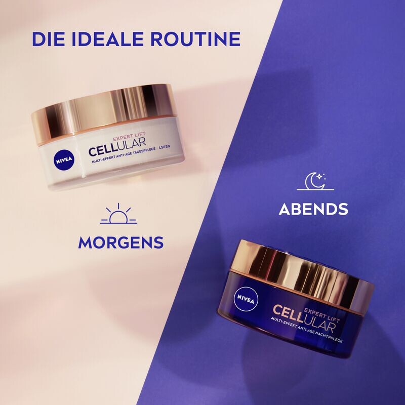 Крем для лица Nivea — Expert Lift Cellular Мультиэффектный антивозрастной ночной уход, 50 мл — фото 4