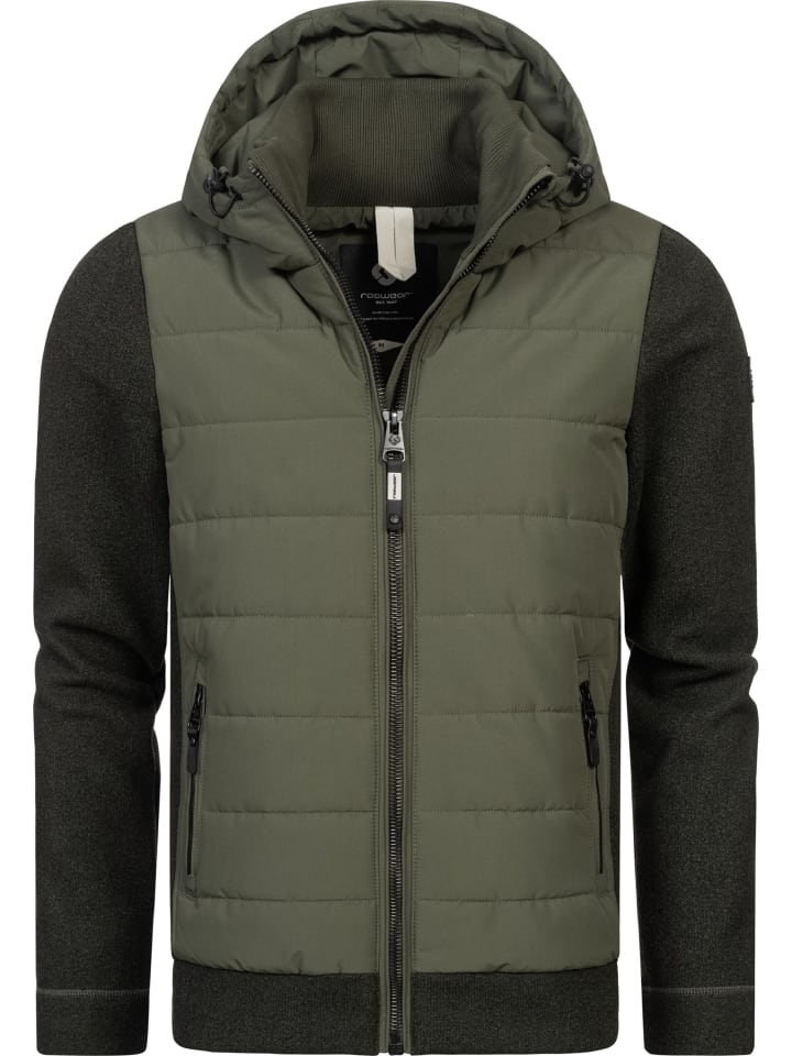 

Стеганая куртка ragwear, цвет dark olive