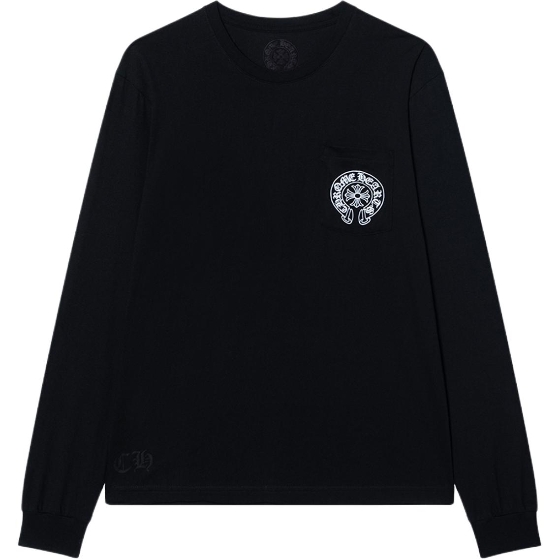 

Малибу эксклюзивная футболка с длинным рукавом Chrome Hearts, черный