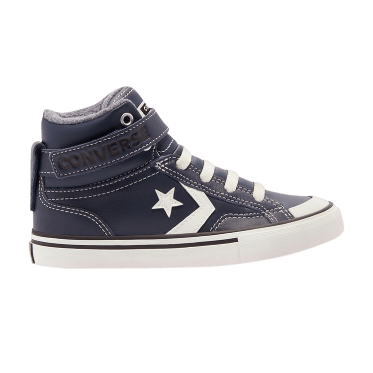 

Кроссовки Converse Pro Blaze Strap High GS 'Leather & Heathered Knit - Lakeside Blue', синий