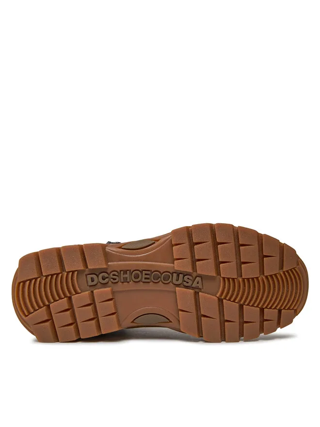 DC Shoes Ботильоны на шнуровке Navigator ADYB100017 коричневого цвета — фото 4